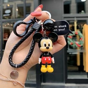 new black Mickey mouse key chain